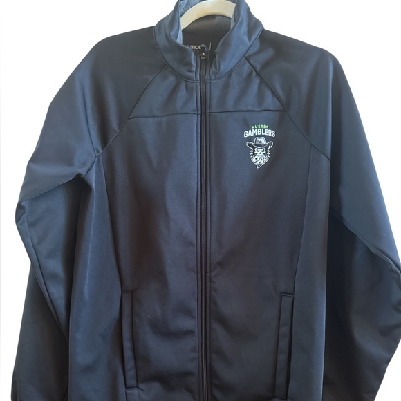 Antigua Other - PBR Las Vegas 2023 Championship Black Jacket Size Small Patches Austin Gamblers